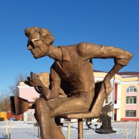 Парк бетонных скульптур в городе Свирске Иркутской области :: Галина Минчук