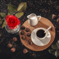 Кофейно‑розовый миг :: Svetlana Galvez