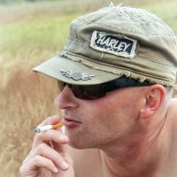 Harley курящий :: Сергей Рожков