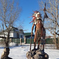 Парк бетонных скульптур в городе Свирске Иркутской области :: Галина Минчук
