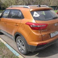 Оранжевый Hyundai Creta :: Дмитрий Никитин