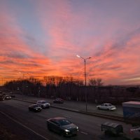 Малиновый вечер :: Андрей Хлопонин