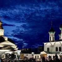 Сретенская и Вознесенская церкви. :: Михаил Свиденцов