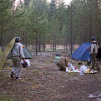 Ночёвка в дороге. :: ВикТор Быстров