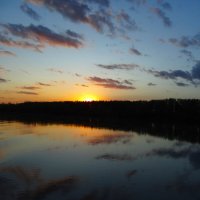 Закат над Обью :: svk *