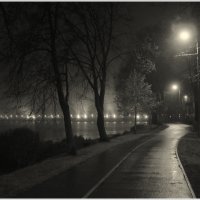 Ночной туман :: Aleksandr Gal Ночной туман :: Aleksandr Gal