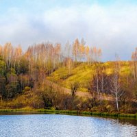 Картинка минувшей осени. :: Милешкин Владимир Алексеевич Картинка минувшей осени. :: Милешкин Владимир Алексеевич