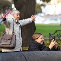 Какая разница в возрасте? Мы на "одной волне". :: Татьяна Бравая Какая разница в возрасте? Мы на "одной волне". :: Татьяна Бравая