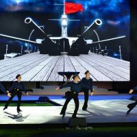 Выступление моряков на открытии фестиваля :: Александр Рыжов