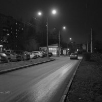 Фонари у дороги :: Александр Синдерёв
