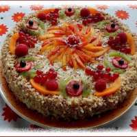 Тортик к чаю ... :: Валентина Надсон Тортик к чаю ... :: Валентина Надсон