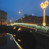 Измайловский мост готов встретить Новый год :: Магомед . Измайловский мост готов встретить Новый год :: Магомед .