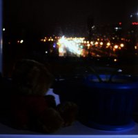 А за окном уже темно... :: Василий Палий