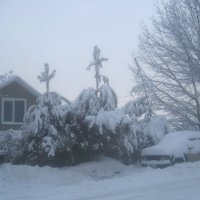 Зимой в с..Заворово :: Елена Семигина Зимой в с..Заворово :: Елена Семигина
