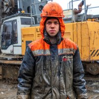 Буровик - не самая чистая строительная специальность. :: Анатолий. Chesnavik.