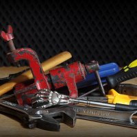 В поисках нужных инструментов для монтажа ёлки....:-) :: Андрей Заломленков В поисках нужных инструментов для монтажа ёлки....:-) :: Андрей Заломленков