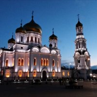 Собор с меняющейся подсветкой! :: Надежда 