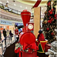 Сказочный паровозик. :: Валерия Комова Сказочный паровозик. :: Валерия Комова