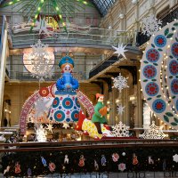 Предновогодняя Москва. ГУМ. :: Наташа ***** Предновогодняя Москва. ГУМ. :: Наташа *****