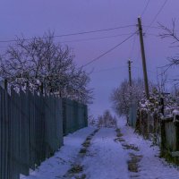 Меж дачных участков. Утро. :: Сергей Цветков