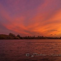 Закат над рекой Чулым :: Владимир Кириченко Закат над рекой Чулым :: Владимир Кириченко