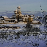 ЗИМА, ДЕКАБРЬ - УДМУРТИЯ Якшур-Бодья Никольская церковь :: Владимир Максимов
