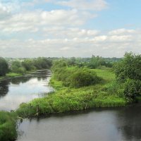 Река Соминка в районе села Сомино :: Александр Ильчевский 