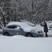 В апреле выпал снег :: Дмитрий Никитин