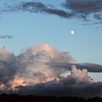 ..про Луну...и облака... :: Александр Герасенков