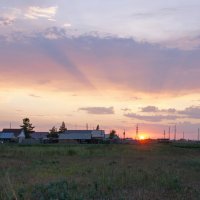 Летний закат. :: сергей ермошкин