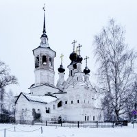 Белоснежный храм :: Александр Силинский Белоснежный храм :: Александр Силинский