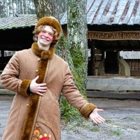 Весёлый ряженый (с мероприятия для детей). :: Милешкин Владимир Алексеевич Весёлый ряженый (с мероприятия для детей). :: Милешкин Владимир Алексеевич