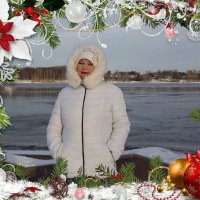 На берегу не замёрзшей ещё Волги! :: Нина Андронова