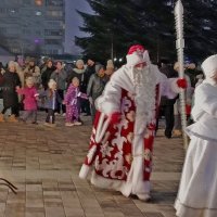 Дед Мороз... устал. :: Валентина  Нефёдова 