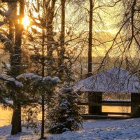 Декабрьский закат :: Oleg S 