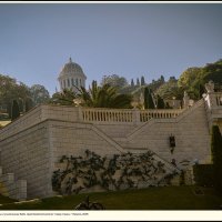 Хайфа  Бахайские сады и усыпальница Баба. Цетр бахайской религии *север страны * Израиль  2025г :: ujgcvbif 