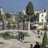 Хайфа  Бахайские сады и усыпальница Баба. Цетр бахайской религии *север страны * Израиль  2025г :: ujgcvbif 