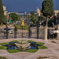 Хайфа  Бахайские сады и усыпальница Баба. Цетр бахайской религии *север страны * Израиль  2025г :: ujgcvbif 