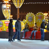 На катке. :: Наталья Вязигина