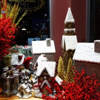 Новогоднее украшение на окне :: Aida10 Новогоднее украшение на окне :: Aida10