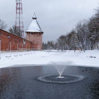 Зимний город. :: Милешкин Владимир Алексеевич Зимний город. :: Милешкин Владимир Алексеевич