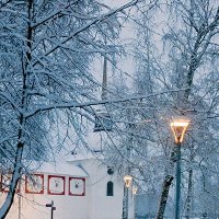 Зимним вечером :: Сергей Кочнев