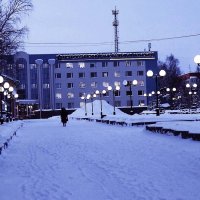 Декабрь...Утренние огни Нефтеюганска! :: Владимир 