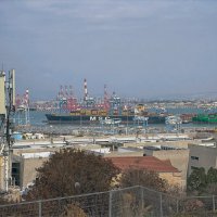 Израиль * Порт  Хайфы предновогодней *2025 :: ujgcvbif 