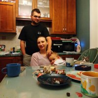 Дед Мороз иногда бывает в гостях :: Андрей Лукьянов