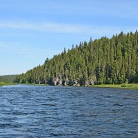 Река синяя. :: ВикТор Быстров