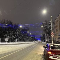 Новогоднее украшение в городе :: Olga Oskolkova