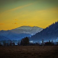 Осень в Горном Алтае. :: Георгий Осень в Горном Алтае. :: Георгий