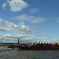 Переправа через Обь. ЯМАЛ :: Tata Wolf