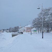 Набережная Сухоны в Великом Устюге. :: Андрей Дурапов Набережная Сухоны в Великом Устюге. :: Андрей Дурапов